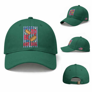 Bad Day To Be A Hot Dog Baseball Cap 4th of July Summer Beach TS14 Baseball Cap Universal Fit Irish Green Print Your Wear