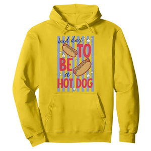 Bad Day To Be A Hot Dog Hoodie 4th of July Summer Beach TS14 Daisy Print Your Wear