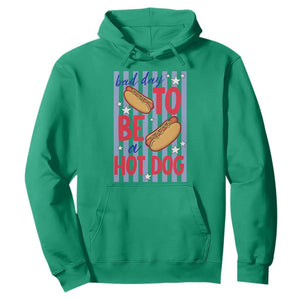 Bad Day To Be A Hot Dog Hoodie 4th of July Summer Beach TS14 Irish Green Print Your Wear
