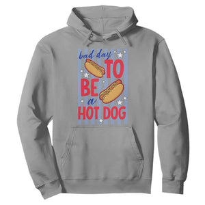 Bad Day To Be A Hot Dog Hoodie 4th of July Summer Beach TS14 Sport Gray Print Your Wear