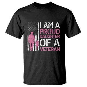 Proud Daughter Veteran Nothing Scares T Shirt Patriotic Military Family Support