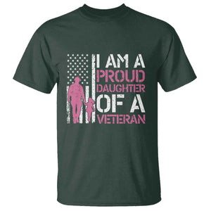 Proud Daughter Veteran Nothing Scares T Shirt Patriotic Military Family Support