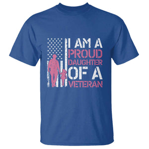 Proud Daughter Veteran Nothing Scares T Shirt Patriotic Military Family Support