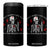 Funny Skeleton Nurse 4 in 1 Can Cooler Tumbler Do Not Worry I Did This On A Mannequin Once TS14 One Size: 16 oz Black Print Your Wear