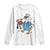 Funny Silly Goose ER Nurse Long Sleeve Shirt Cuff 'Em TS14 White Print Your Wear