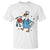 Funny Silly Goose ER Nurse T Shirt Cuff 'Em TS14 White Print Your Wear