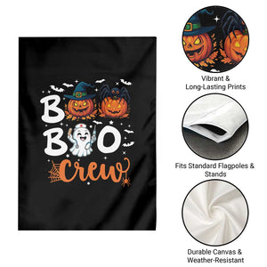 Boo Boo Crew Nurse Ghost Halloween Garden Flag TS14 Print Your Wear