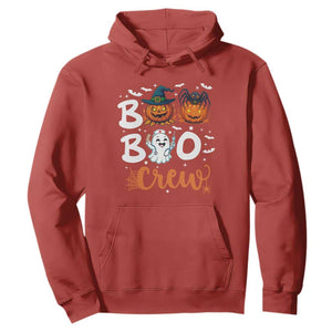 Boo Boo Crew Nurse Ghost Halloween Hoodie TS14 Red Print Your Wear