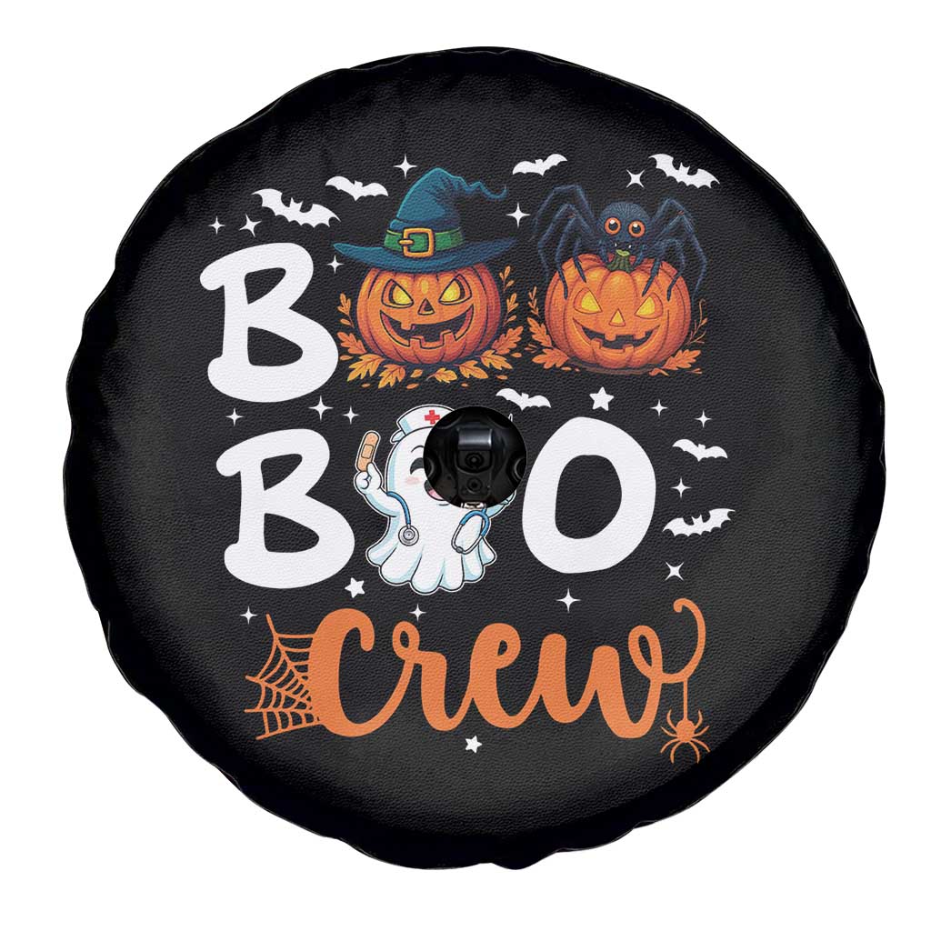 Boo Boo Crew Nurse Ghost Halloween Spare Tire Cover TS14 Print Your Wear