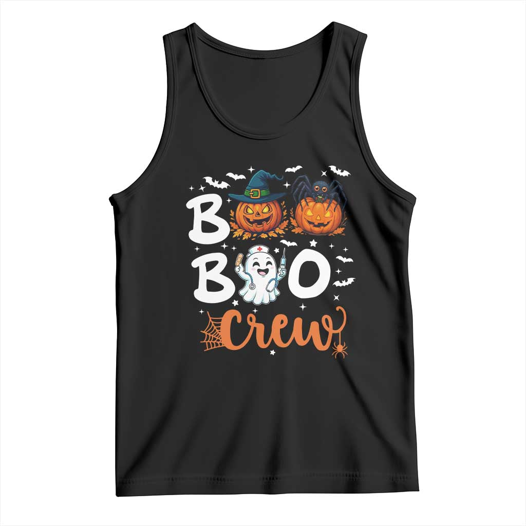 Boo Boo Crew Nurse Ghost Halloween Tank Top TS14 Black Print Your Wear