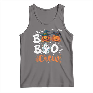 Boo Boo Crew Nurse Ghost Halloween Tank Top TS14 Deep Heather Print Your Wear