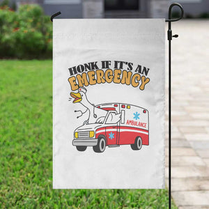 Registered Goose Nurse Garden Flag Honk If It Is An Emergency TS14 Print Your Wear