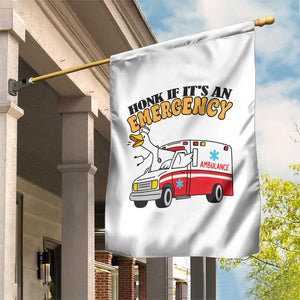 Registered Goose Nurse Garden Flag Honk If It Is An Emergency TS14 Print Your Wear