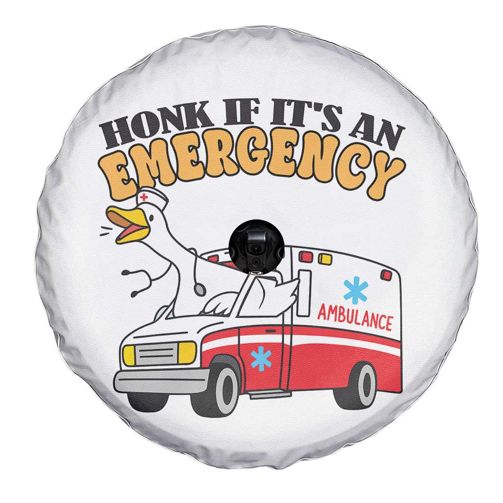 Registered Goose Nurse Spare Tire Cover Honk If It Is An Emergency TS14 Print Your Wear