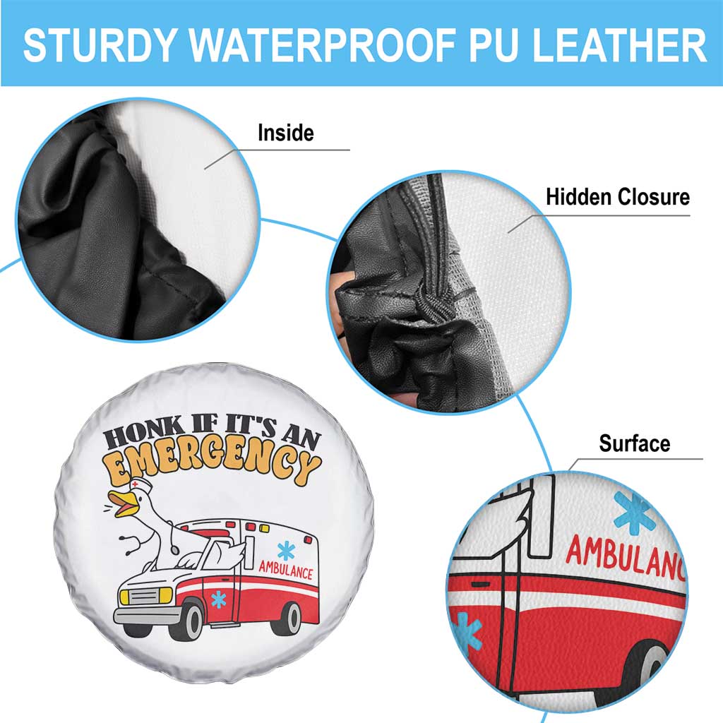 Registered Goose Nurse Spare Tire Cover Honk If It Is An Emergency TS14 Print Your Wear