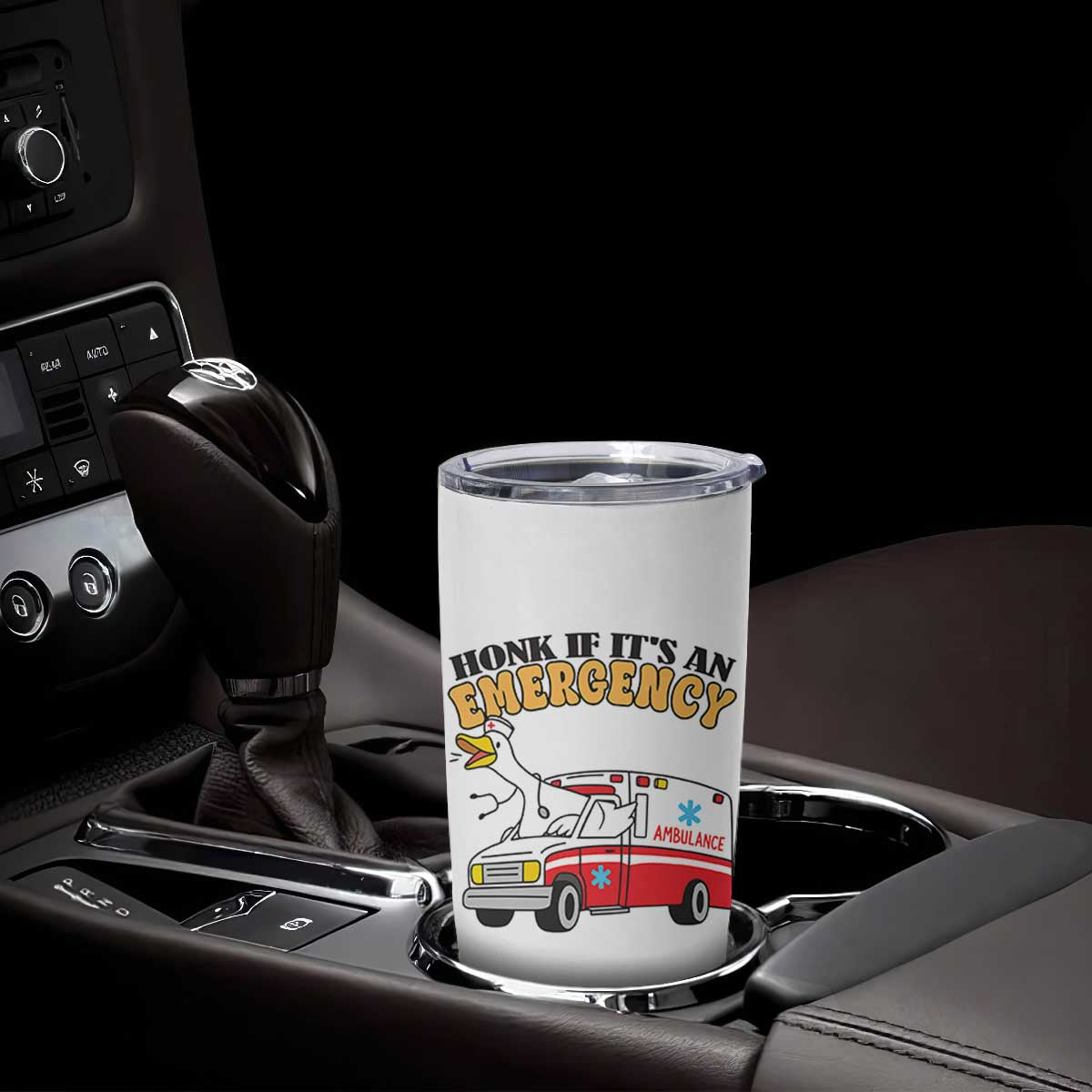Registered Goose Nurse Tumbler Cup Honk If It Is An Emergency TS14 Print Your Wear