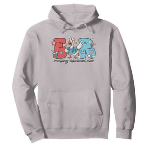 ER Nurse Silly Goose Hoodie Funny Emergency Department TS14 Ice Gray Print Your Wear