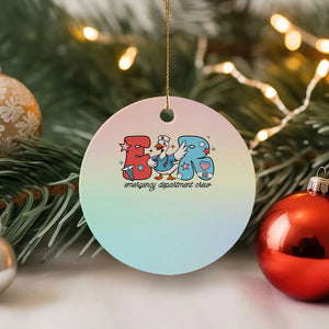ER Nurse Silly Goose Ceramic Ornament Funny Emergency Department TS14 1pc Pastel Print Your Wear