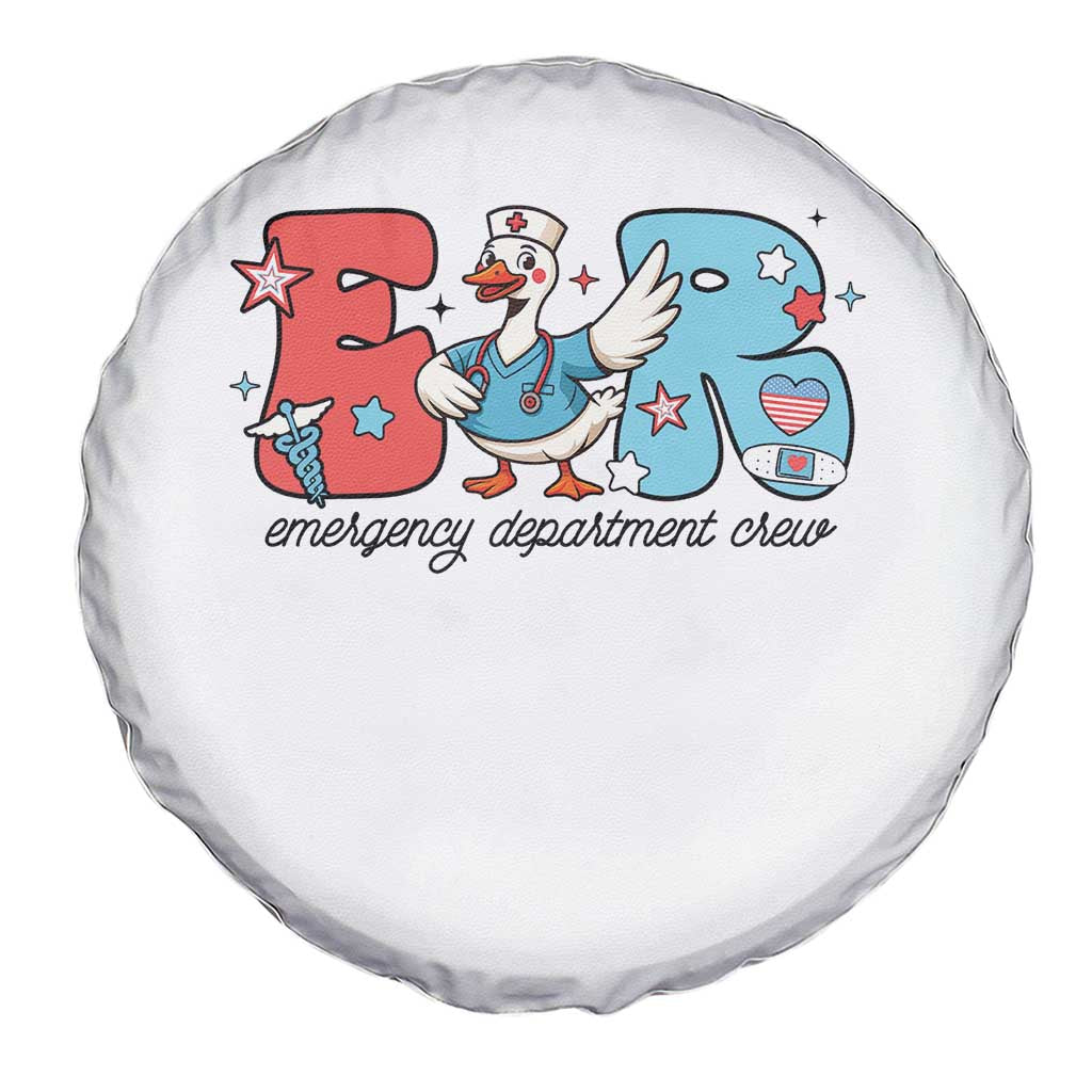 ER Nurse Silly Goose Spare Tire Cover Funny Emergency Department TS14 Print Your Wear