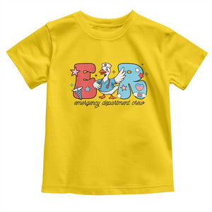 ER Nurse Silly Goose Toddler T Shirt Funny Emergency Department TS14 Daisy Print Your Wear