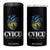 CVICU Nurse Cat Starry Night 4 in 1 Can Cooler Tumbler Cardiovascular Intensive Care Unit TS14 One Size: 16 oz Black Print Your Wear