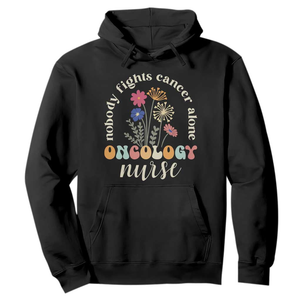 Funny Oncology Nurse Hoodie Squad Oncology Medical Assistant TS14 Black Print Your Wear