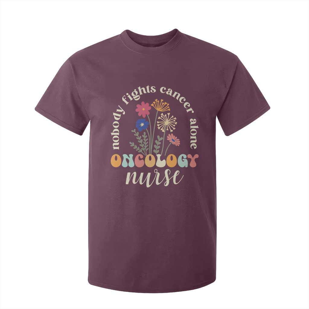 Funny Oncology Nurse T Shirt For Kid Squad Oncology Medical Assistant TS14 Maroon Print Your Wear