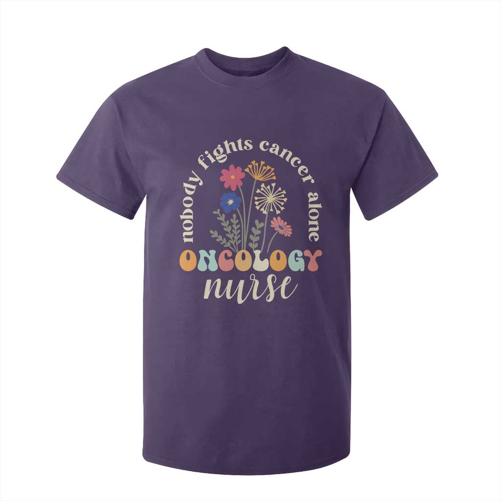 Funny Oncology Nurse T Shirt For Kid Squad Oncology Medical Assistant TS14 Purple Print Your Wear