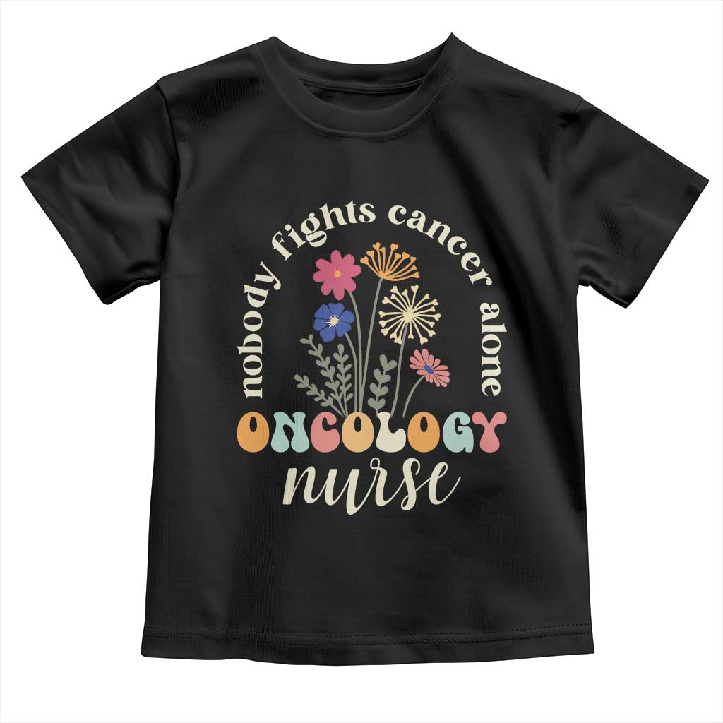 Funny Oncology Nurse Toddler T Shirt Squad Oncology Medical Assistant TS14 Black Print Your Wear