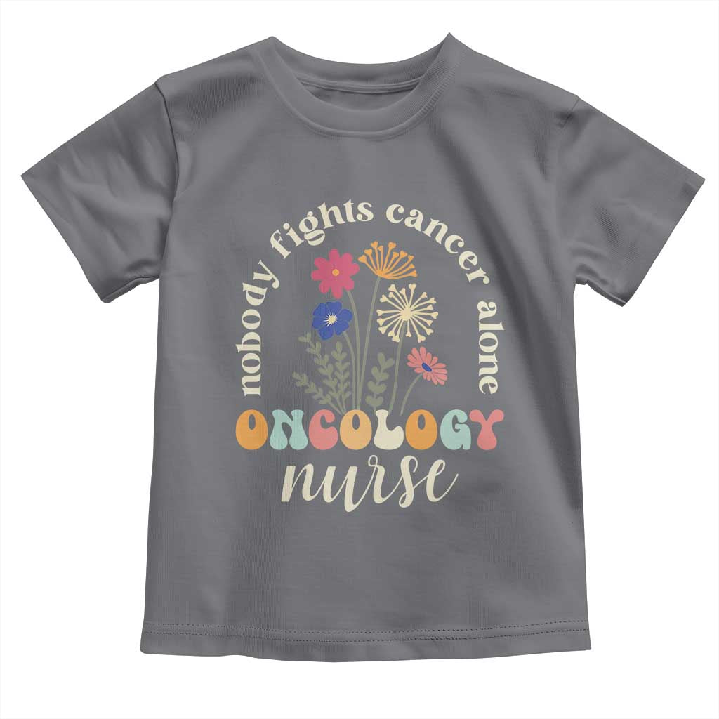 Funny Oncology Nurse Toddler T Shirt Squad Oncology Medical Assistant TS14 Charcoal Print Your Wear