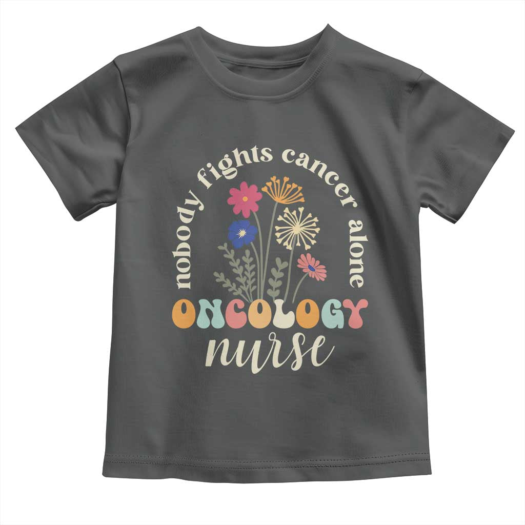 Funny Oncology Nurse Toddler T Shirt Squad Oncology Medical Assistant TS14 Dark Heather Print Your Wear