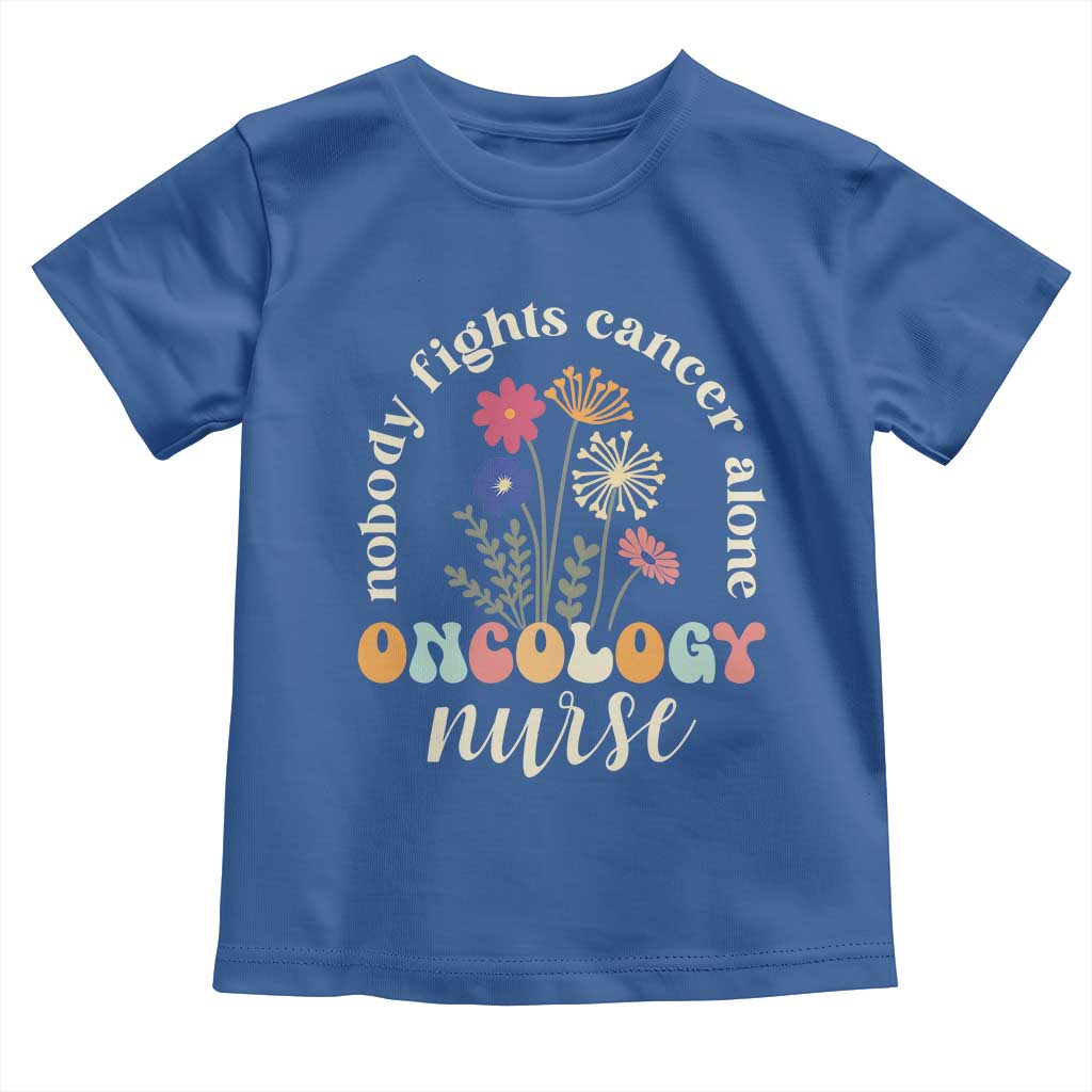 Funny Oncology Nurse Toddler T Shirt Squad Oncology Medical Assistant TS14 Royal Blue Print Your Wear