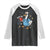 Cuff 'Em ER Nurse Raglan Shirt Funny Silly Goose Meme TS14 Black White Print Your Wear