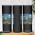 Bigfoot Racing Skinny Tumbler Sasquatch Checkered Flag Starry Night Van Gogh TS14 Print Your Wear