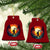 Bigfoot Racing Ceramic Ornament Sasquatch Checkered Flag TS14 Print Your Wear