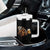 Funny Bigfoot Tumbler With Handle Sasquatch Drinking Beer Racing Car TS14 Print Your Wear