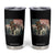 Bigfoot Dirt Bike Tumbler Cup Patriotic Sasquatch American Flag TS14 Black Print Your Wear