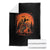 Bigfoot Dirt Bike Throw Blanket Sasquatch Halloween Creepy Biker TS14 Black Print Your Wear
