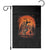 Bigfoot Dirt Bike Garden Flag Sasquatch Halloween Creepy Biker TS14 Black Print Your Wear