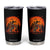 Bigfoot Dirt Bike Tumbler Cup Sasquatch Halloween Creepy Biker TS14 Black Print Your Wear
