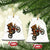 Bigfoot Dirt Bike Ceramic Ornament Motocross Sasquatch Rock On Hand TS14 Print Your Wear