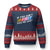Funny Racing Ugly Christmas Sweater If You Are Not First You Are Last TS14 Navy Red Print Your Wear