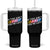 Funny Racing Tumbler With Handle If You Are Not First You Are Last TS14 One Size: 40 oz Black Print Your Wear
