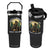 Motorcycle Bigfoot Sasquatch Flip Straw Tumbler Life Is A Journey Enjoy The Ride TS14 One Size: 30 oz Black Print Your Wear
