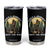 Motorcycle Bigfoot Sasquatch Tumbler Cup Life Is A Journey Enjoy The Ride TS14 Black Print Your Wear