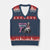 Racing Car Girl V-Neck Knit Sweater Vest Girls Like Race Cars Too TS14 Navy Red Print Your Wear