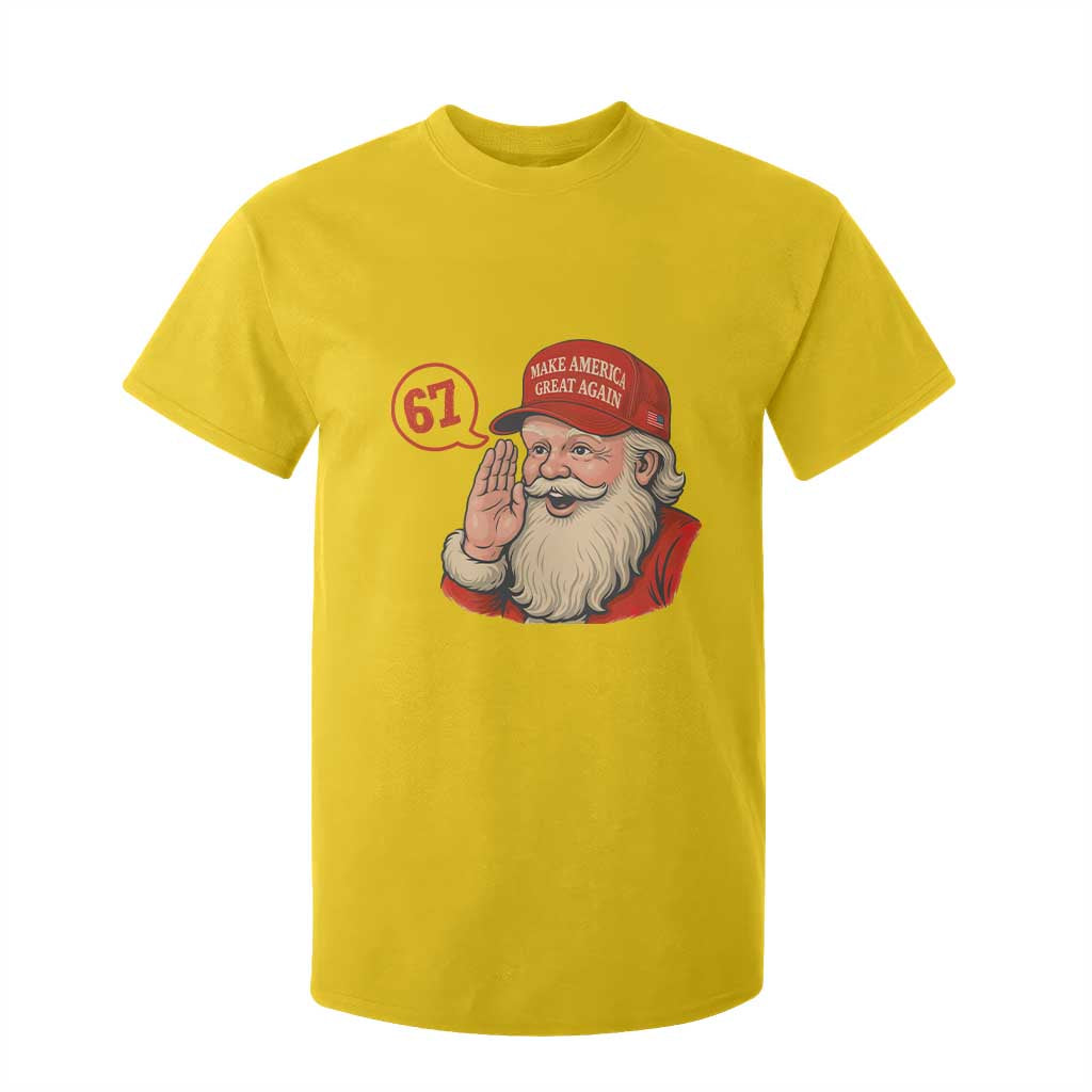 67 Six Seven Christmas T Shirt For Kid Santa MAGA Hat Xmas TS14 Daisy Print Your Wear