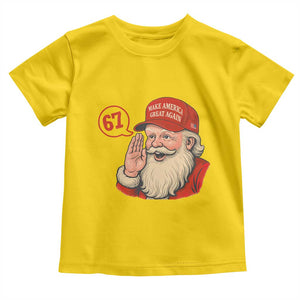 67 Six Seven Christmas Toddler T Shirt Santa MAGA Hat Xmas TS14 Daisy Print Your Wear