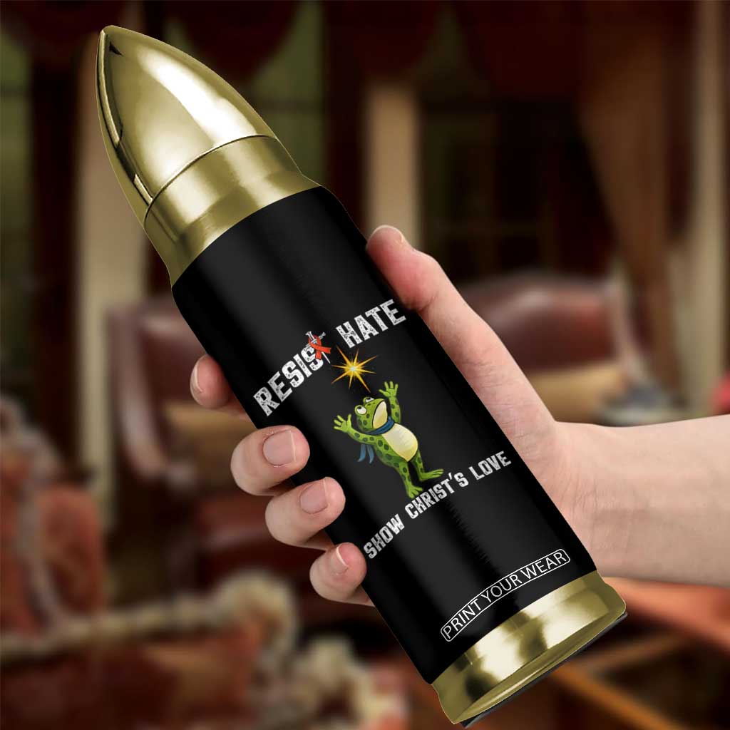 Resist Frog Bullet Tumbler Christian HIV Awareness Red Ribbon TS14 Print Your Wear