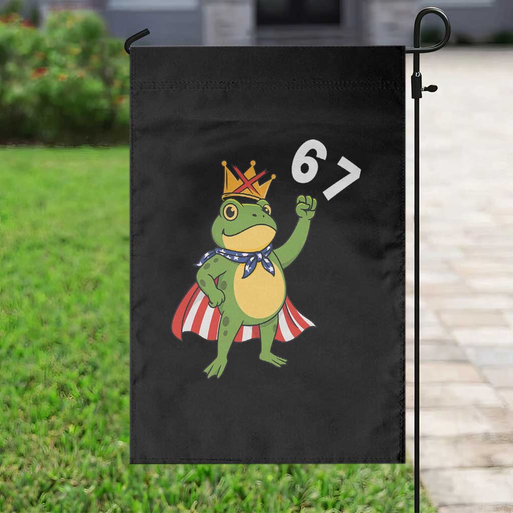 Resist Frog Garden Flag Super American 67 Six Seven Meme TS14 Print Your Wear